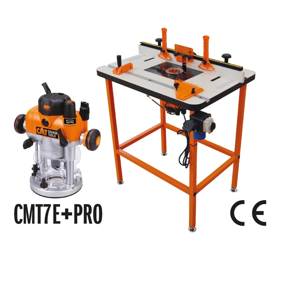 CMT Orange Tools CMT7E+PRO complete freestafelset met 2400 W-bovenfrees