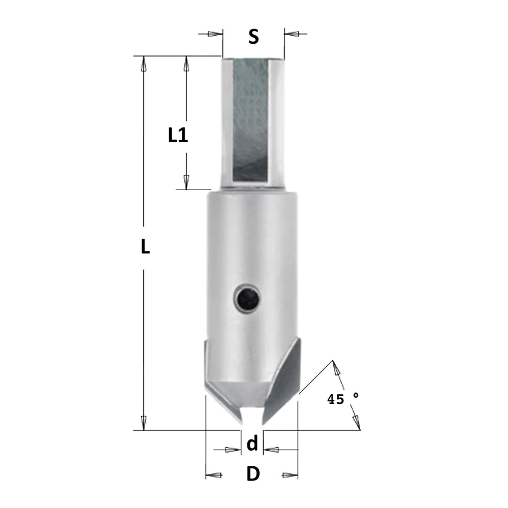 GRN Tools 521.040.12 en 521.050.12 linkse verzinkers