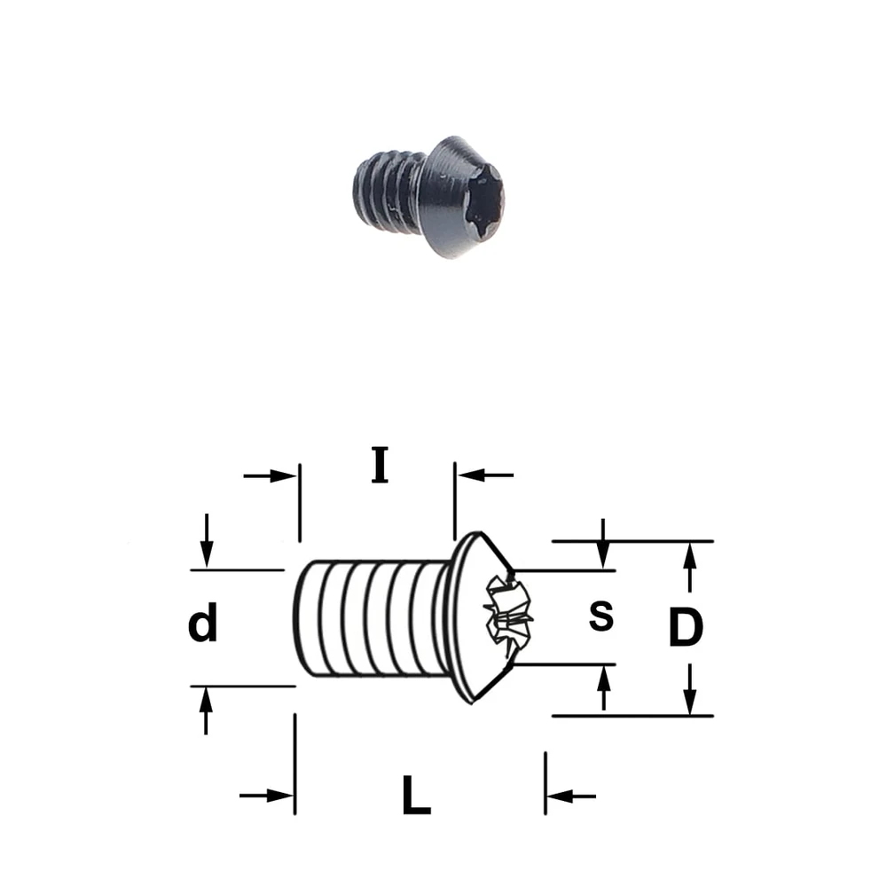 [990.076.0A] GRN Tools 990.076.0A Torx-Schraube M4 x 4 mm