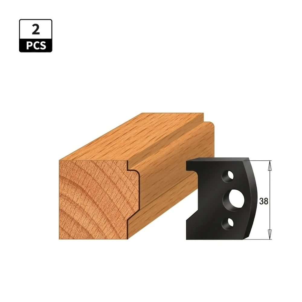 CMT Orange Tools 691.032 begrenzers, I=40 x 4 mm, 2 stuks