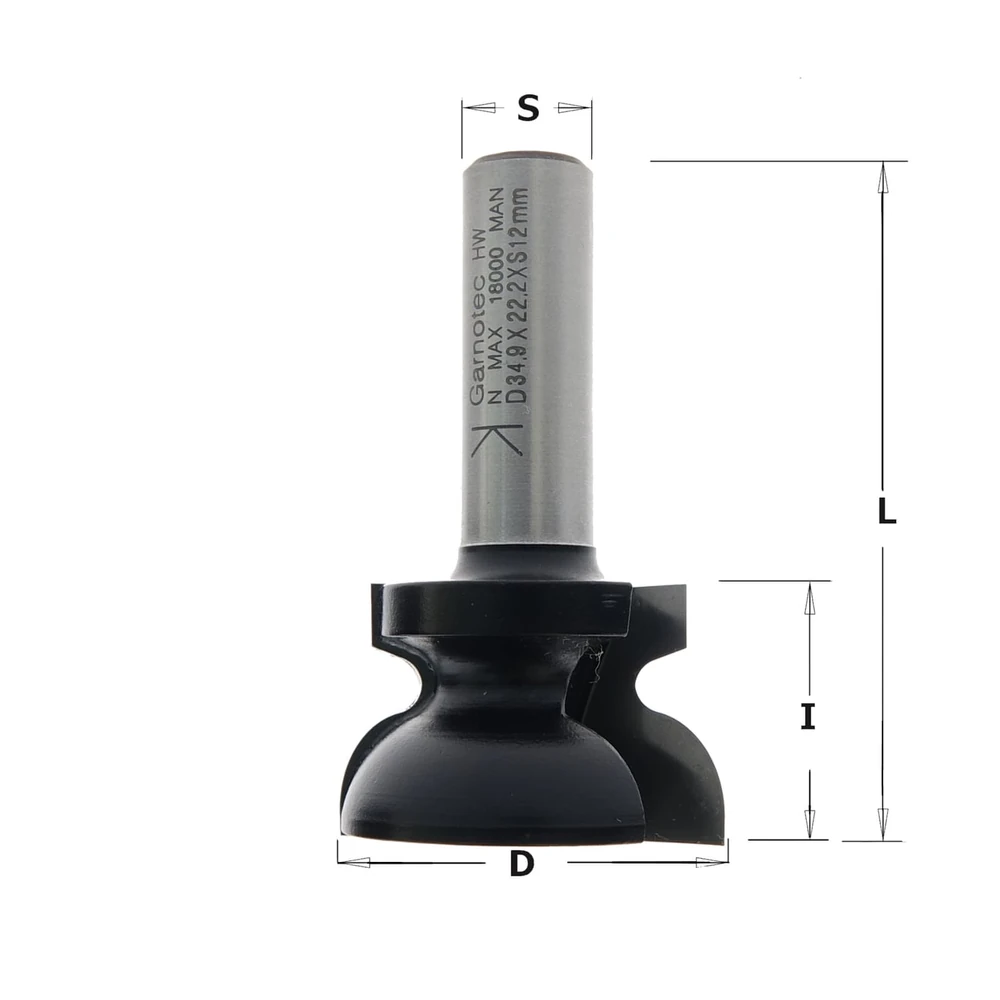 GRN Tools 955.807-808 HM vensterbank- en handgreepfrezen
